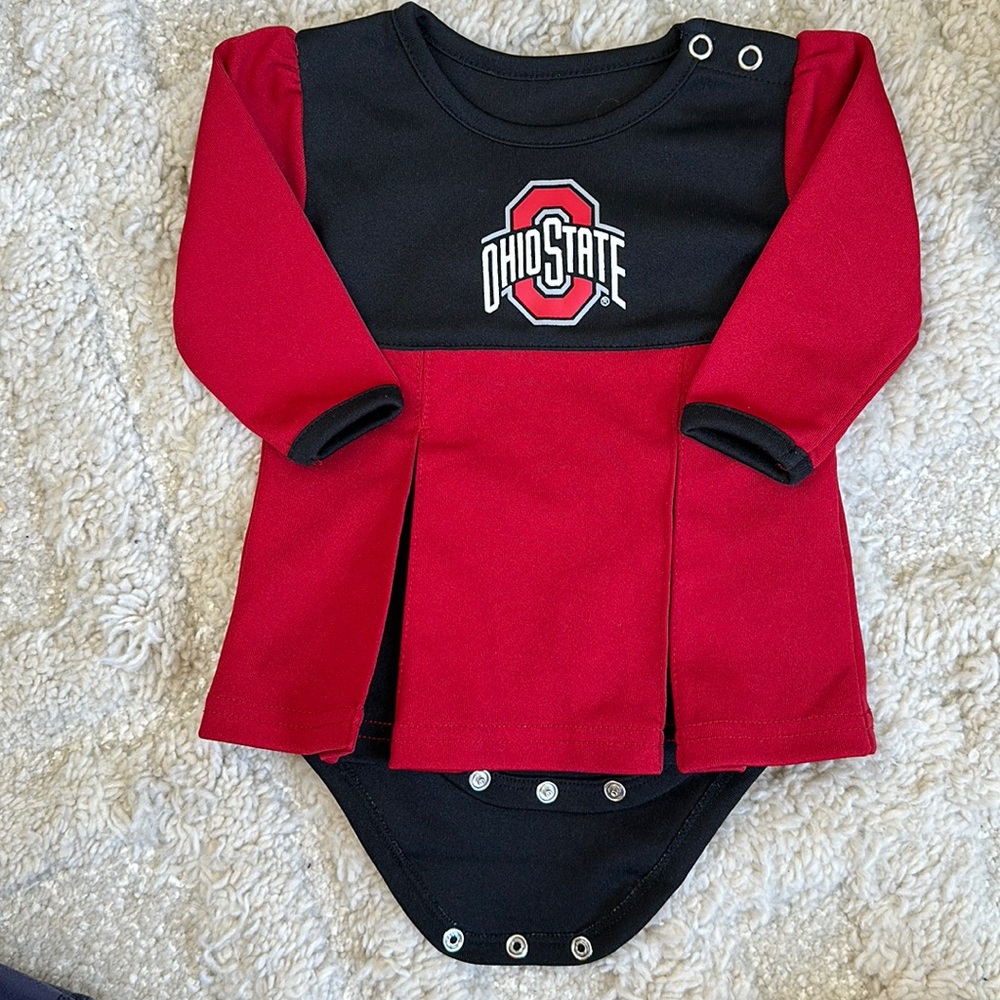 Ohio State cheerleader outfit